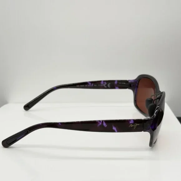 Maui Jim Koki Beach Purple Tortoise Polarized Rose Lenses Sunglasses R433-28T - Picture 6 of 9